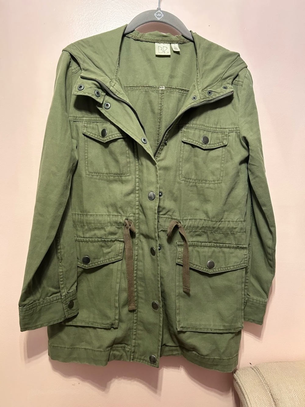 BP Olive Green Casual Jacket